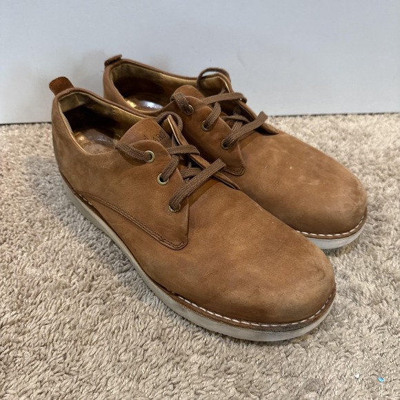Samuel Hubbard Shoes Mens Size 11 W Brown Nubuck Lace Up Casual Vibram Sole main image 4